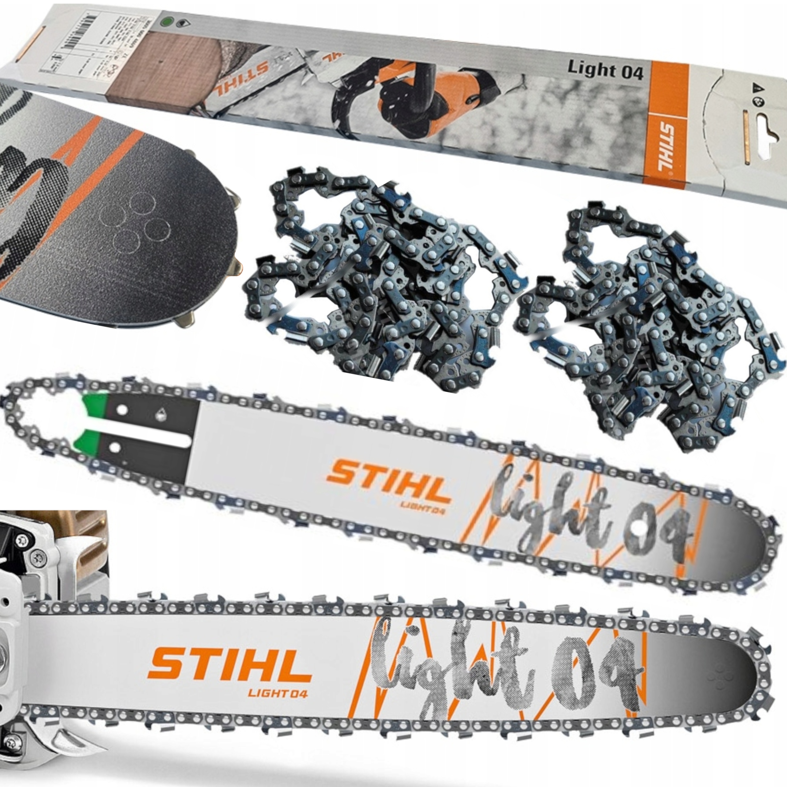 VODIACA LIŠTA 14" 35 cm + 2 REŤAZE PÍLY STIHL 50og 3/8 1.3 MS180 MS210 230